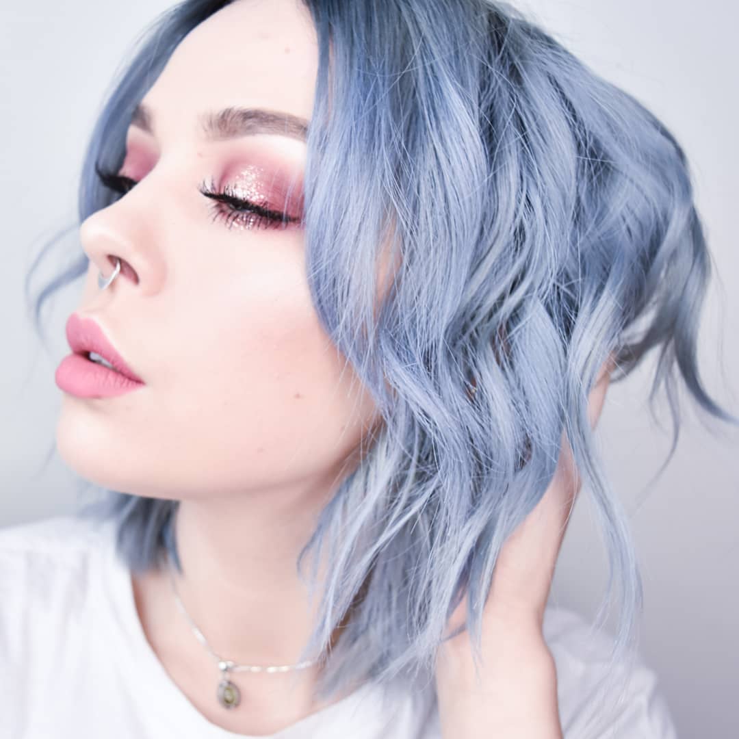 Periwinkle Hair Color Trend Is Impossible Not To Love