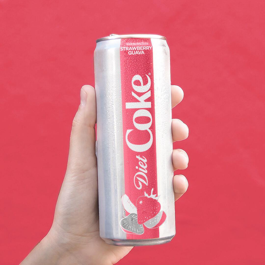 The New Coca Cola Twisted Strawberry Flavor is a Summery Dream ...