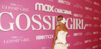 Jordan Alexander at HBOmax's "Gossip Girl" Red Carpet Premiere in June.