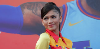 Zendaya at the "Space Jam: A New Legacy" World Premiere in July 2021.