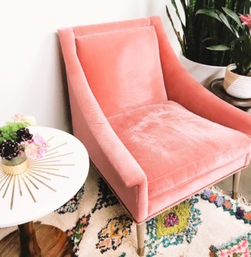 Pink chair