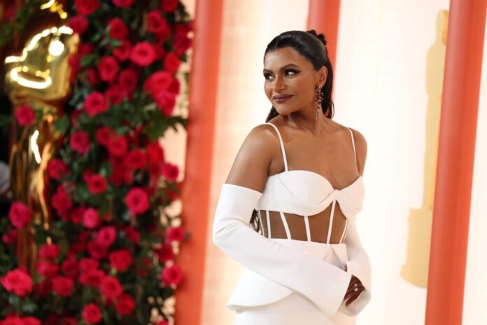 Mindy Kaling at the 95th Annual Academy Awards in March 2023