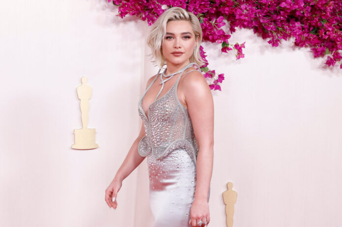 Florence Pugh at the 96th annual Academy Awards in March 2024